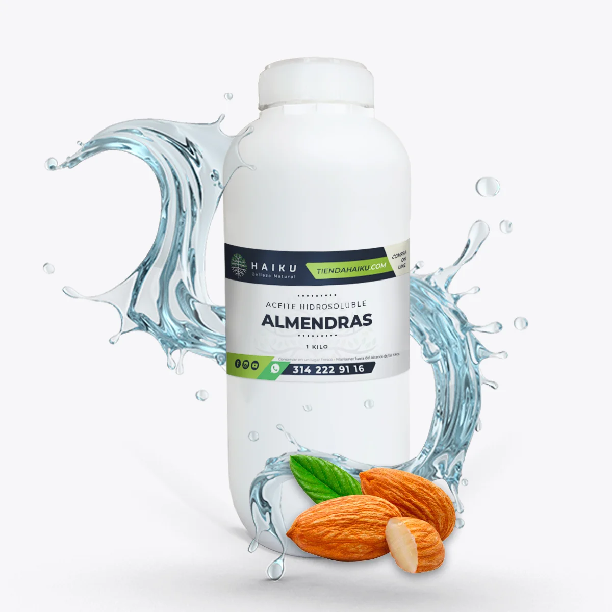 Aceite Hidrosoluble De Almendra