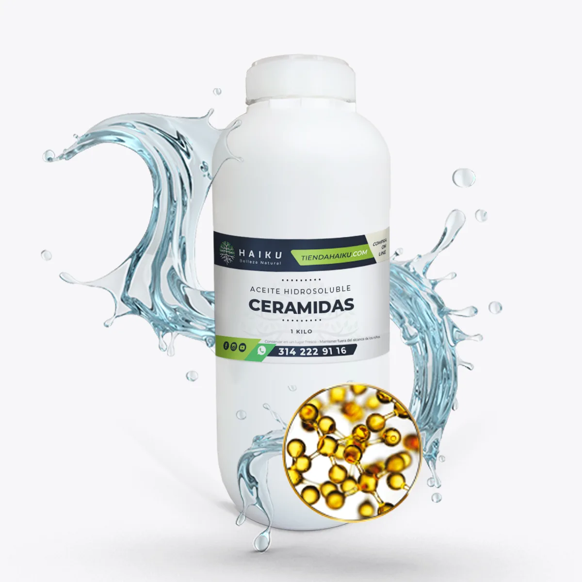 Aceite Hidrosoluble De Ceramidas