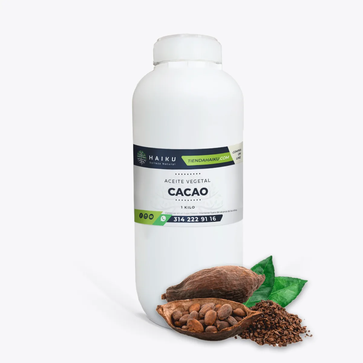 CACAO-ACEITE-VEGETAL