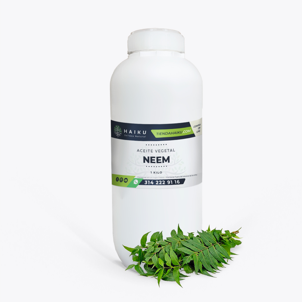 Aceite de semillas de neem - Equisalud