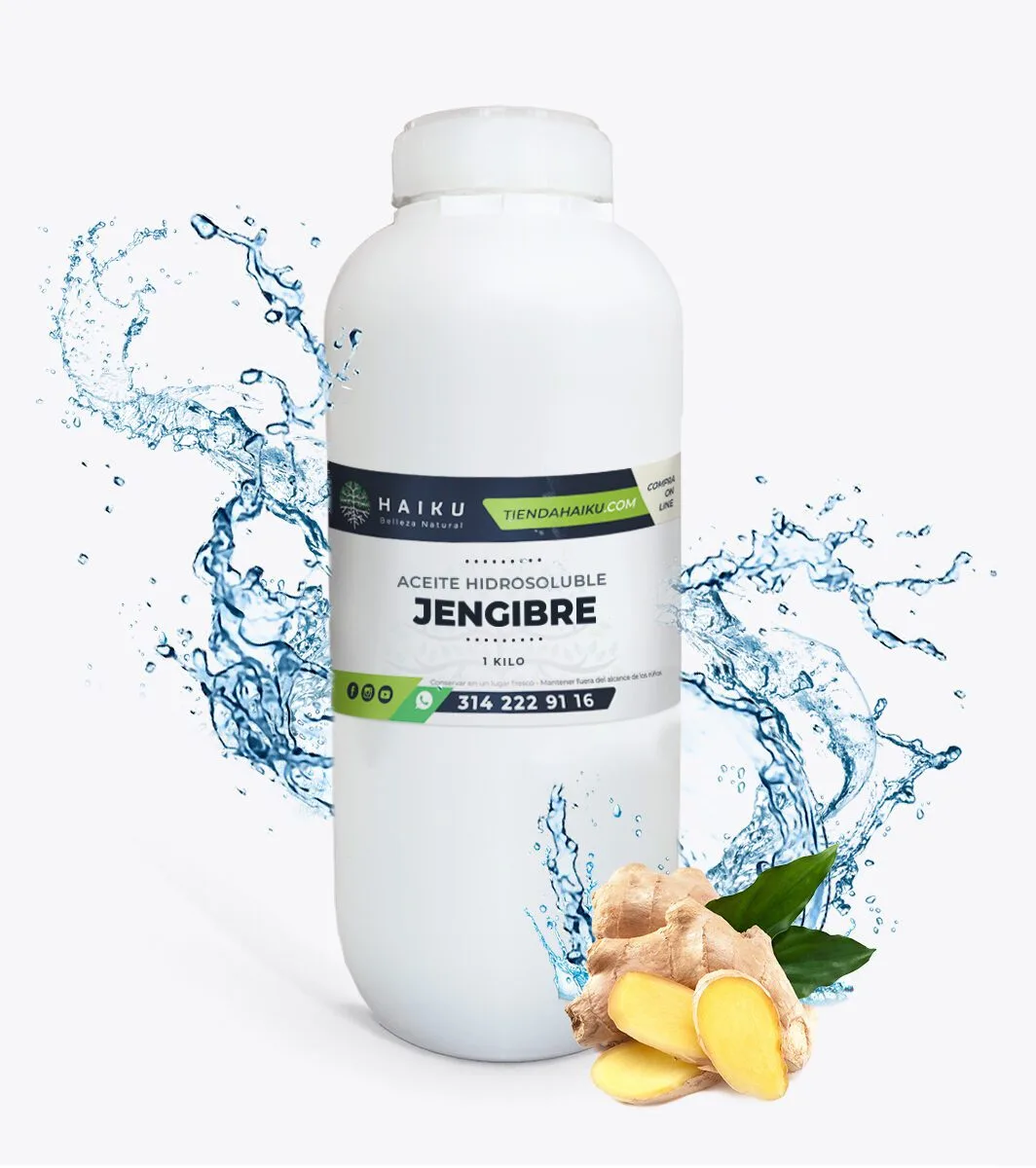 Aceite Hidrosoluble De Jengibre