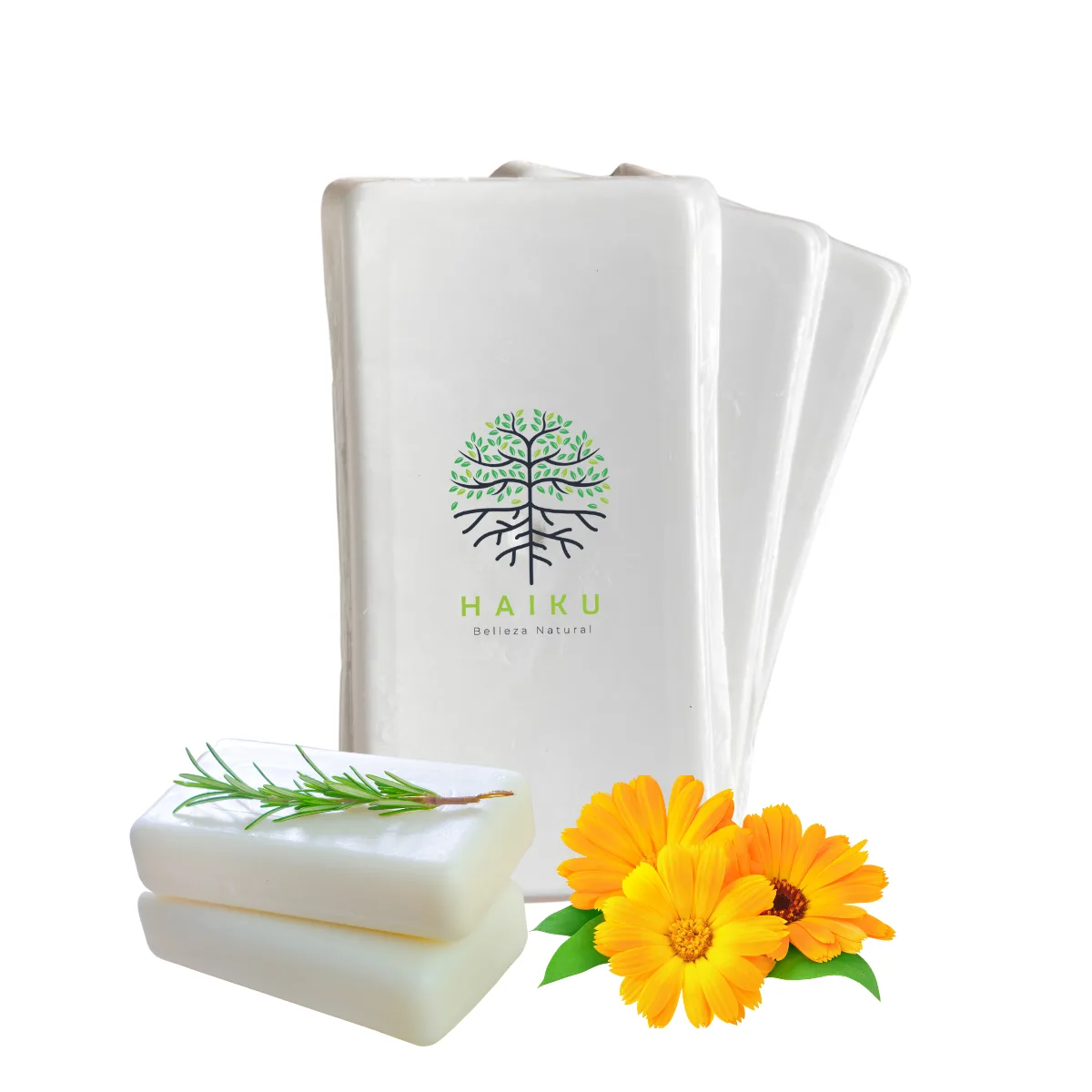 Barra de Base Jabon Glicerina Blanca