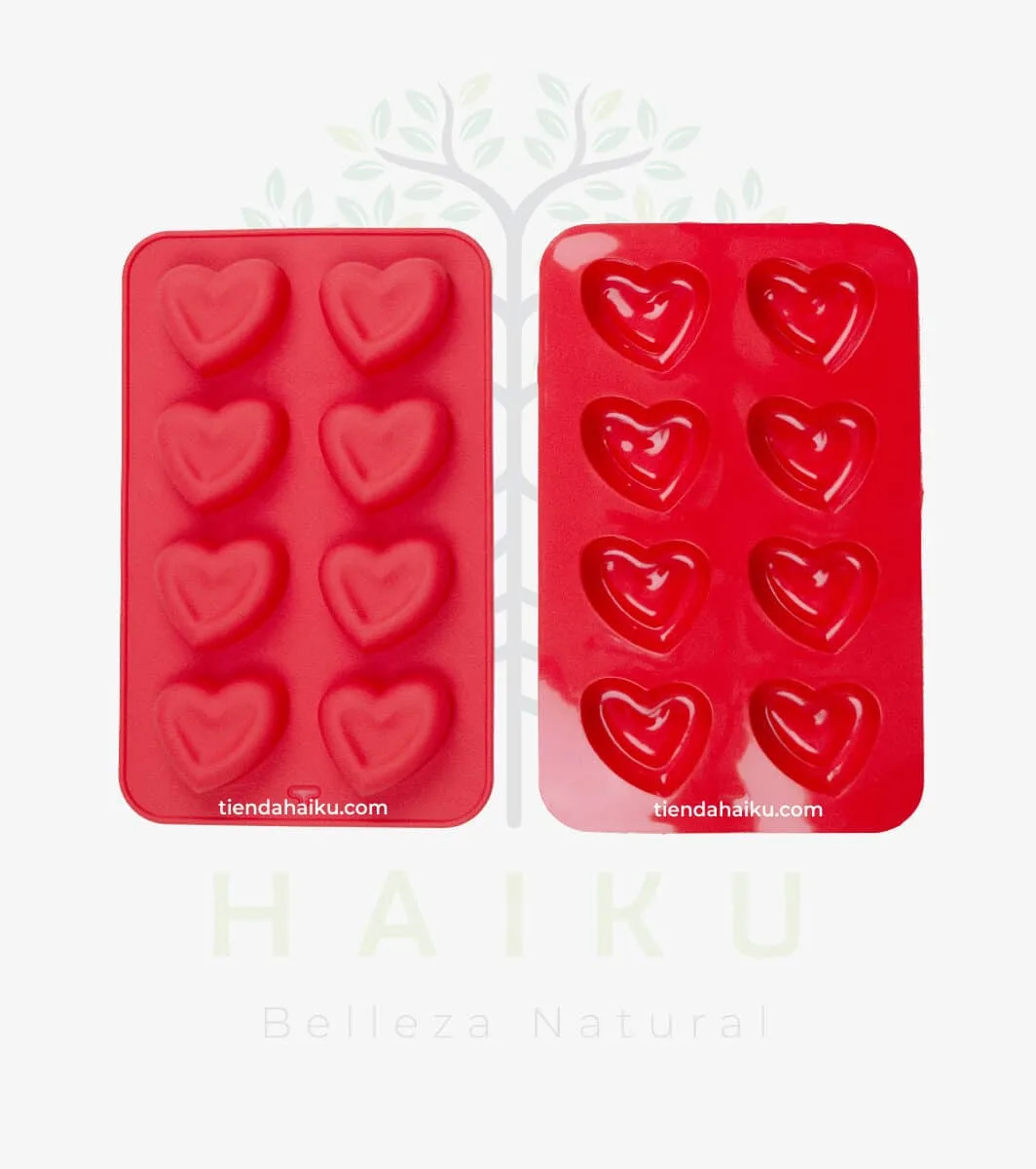 Molde de Silicona Corazón Relieve