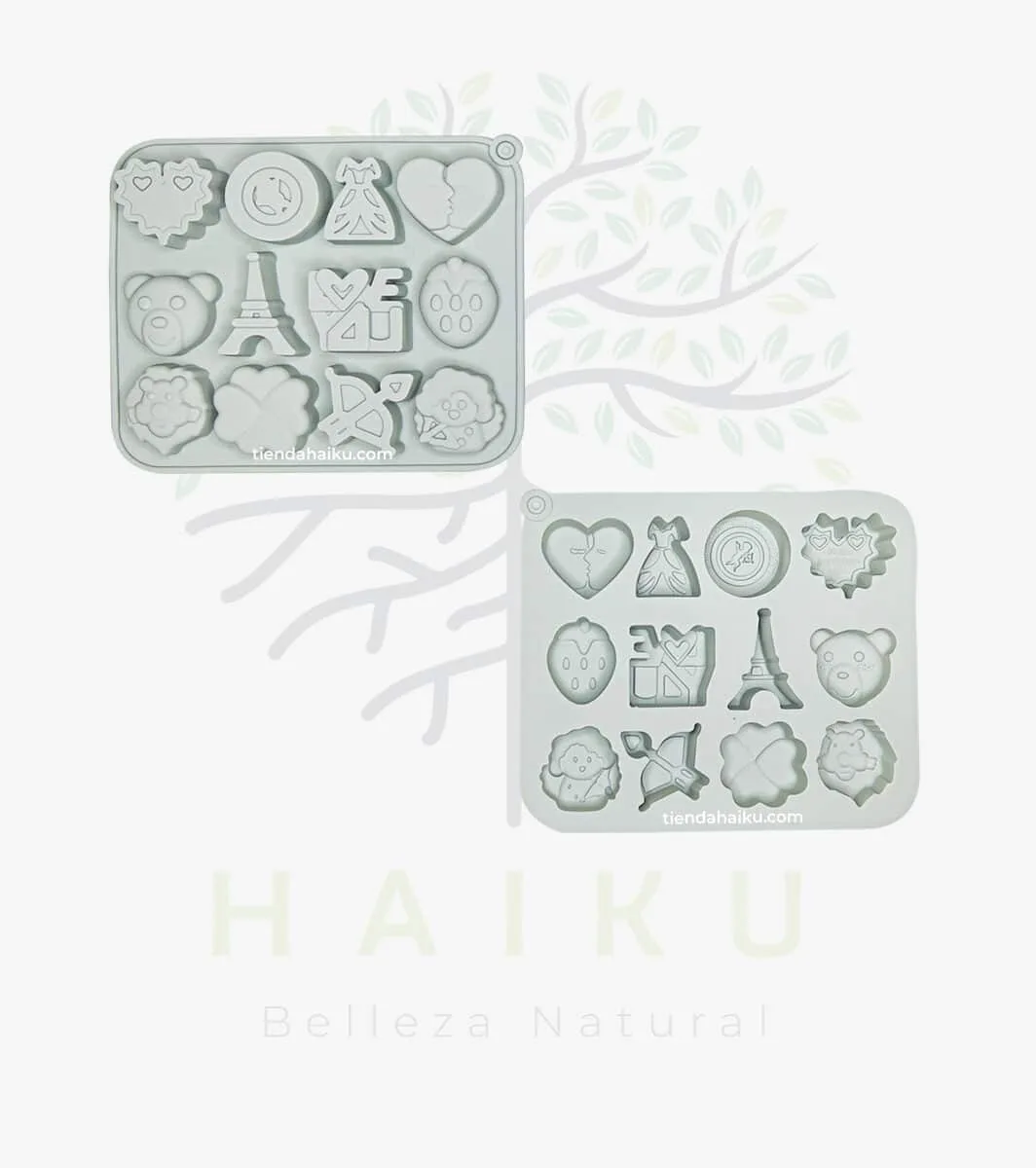 Molde de Silicona Love