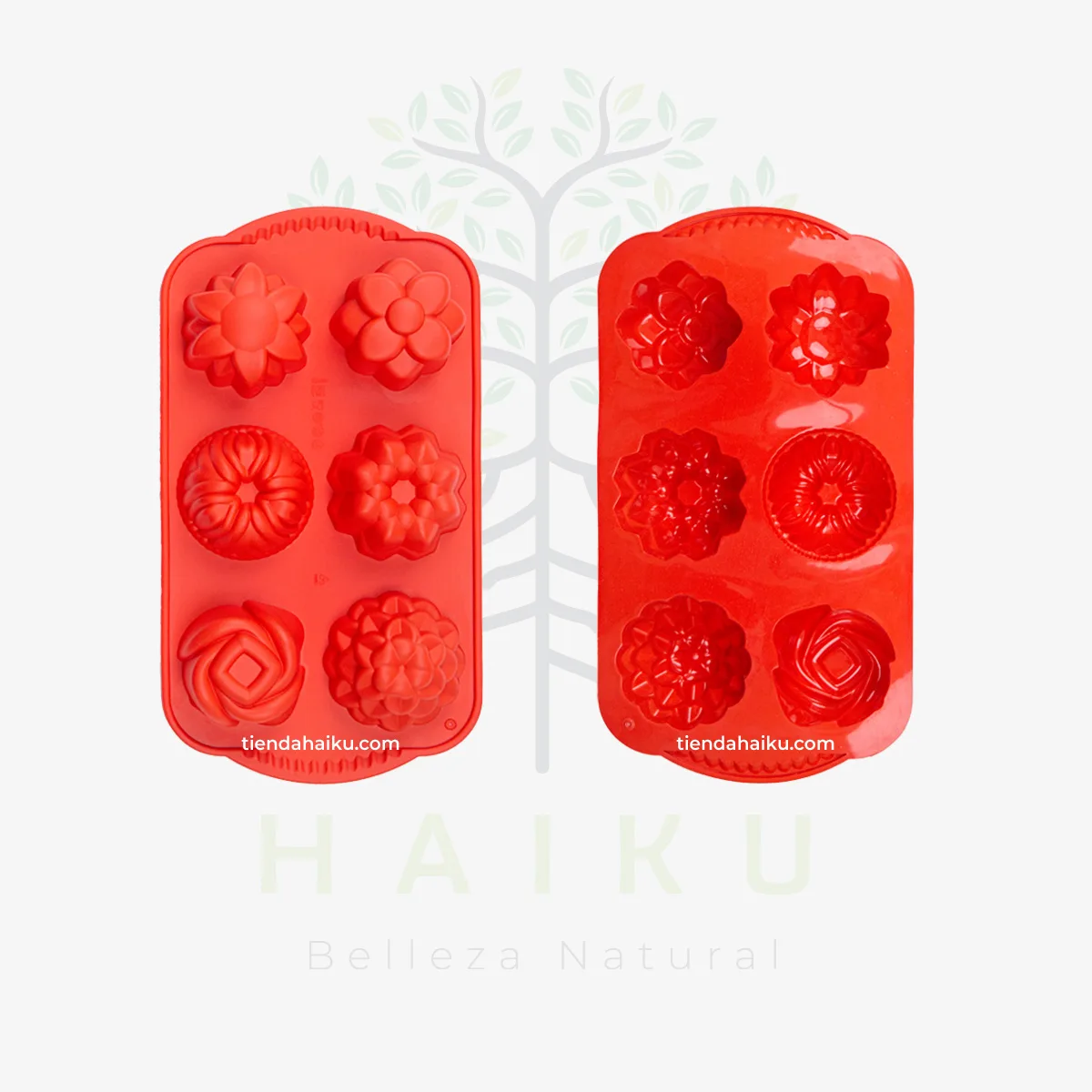 Molde de Silicona Mix Flores