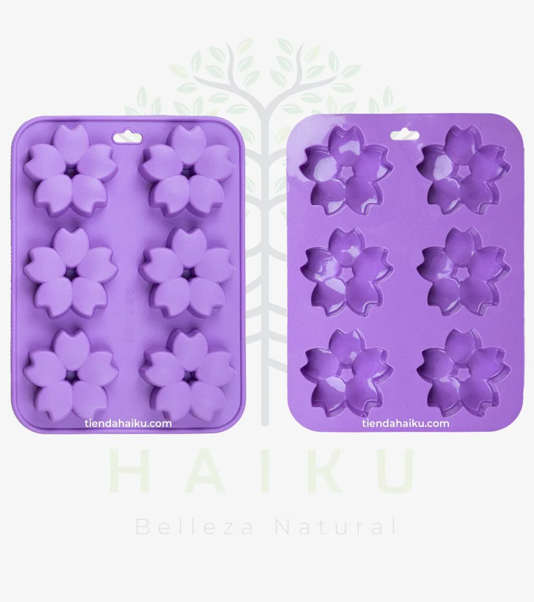 Molde de Silicona Orquídeas