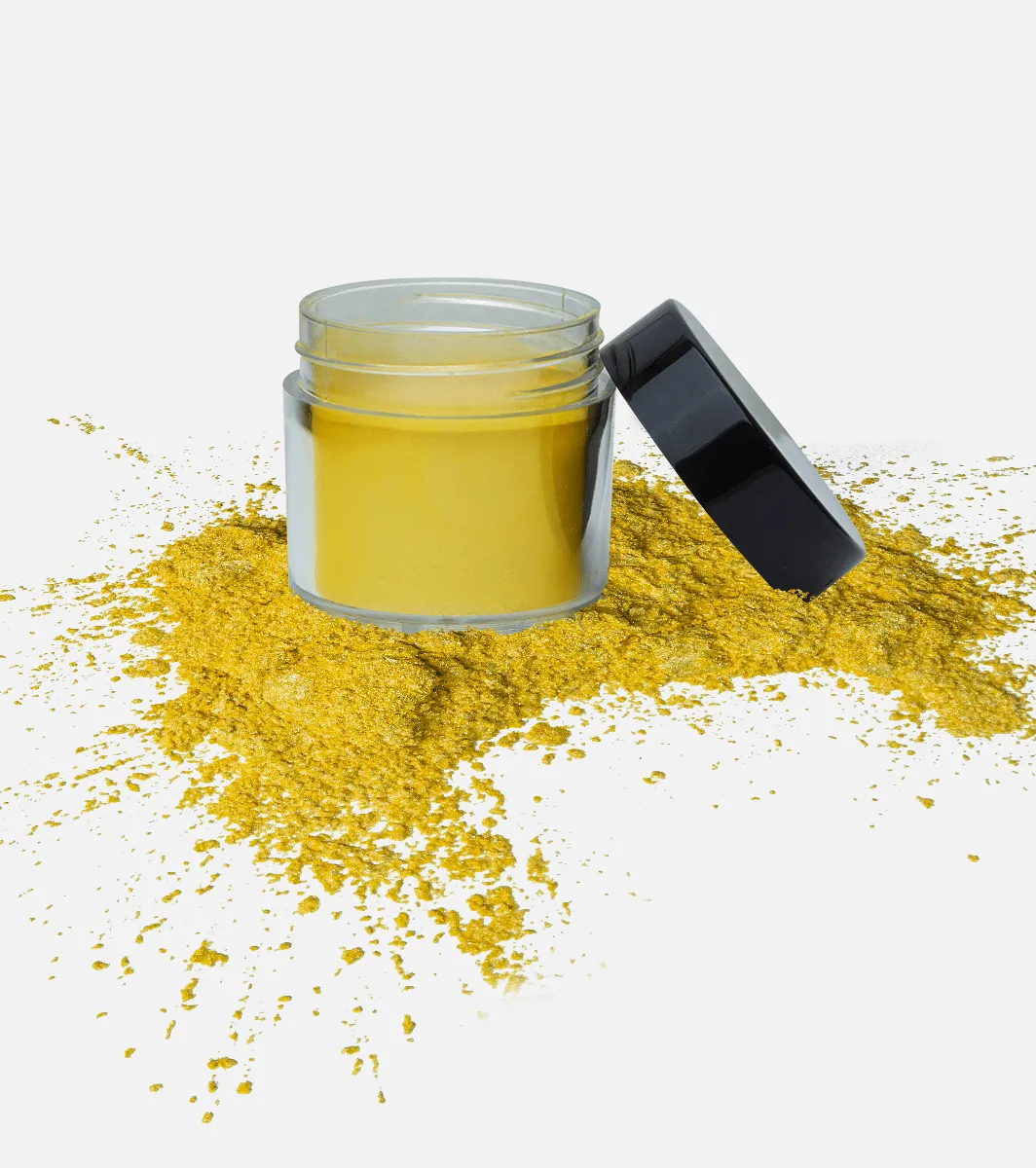 Mica Cosmética Amarillo Claro