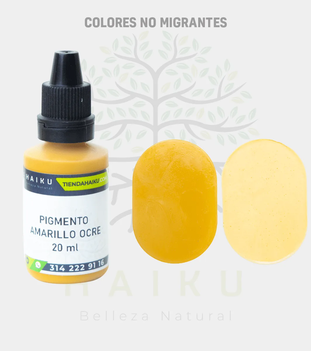 Pigmento Amarillo Ocre