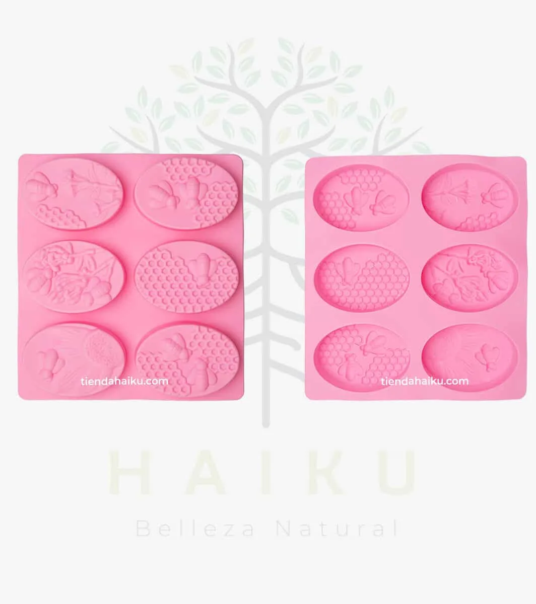 Molde Abejas Ovalado