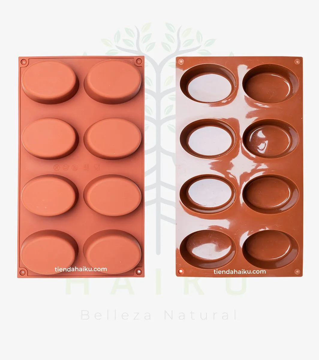 MOLDE OVALADO MEDIANO X 8