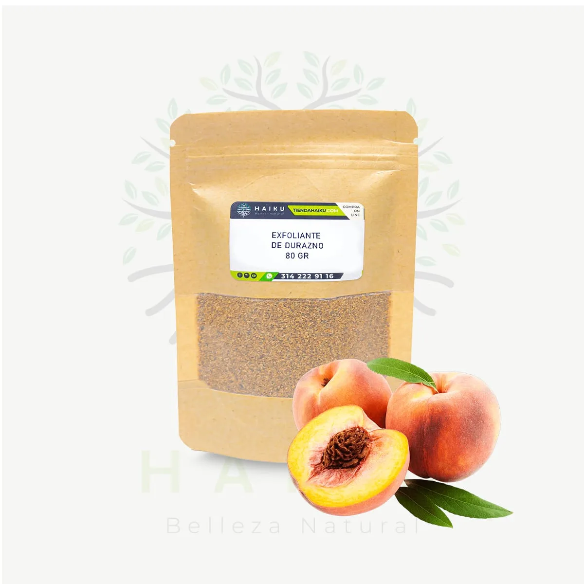 Exfoliante Cosmético de Durazno