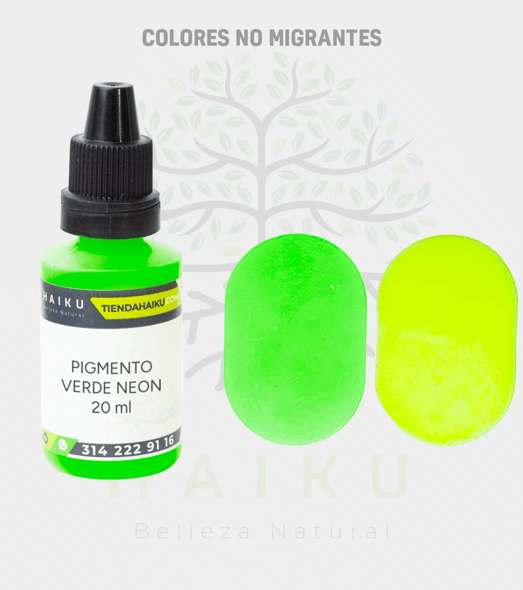 Pigmento Verde Neón