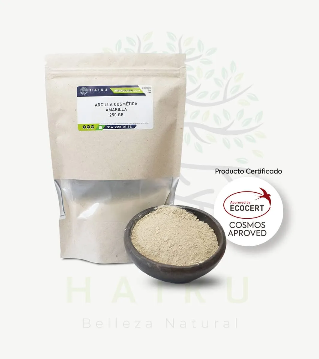 Arcilla Cosmética Amarilla