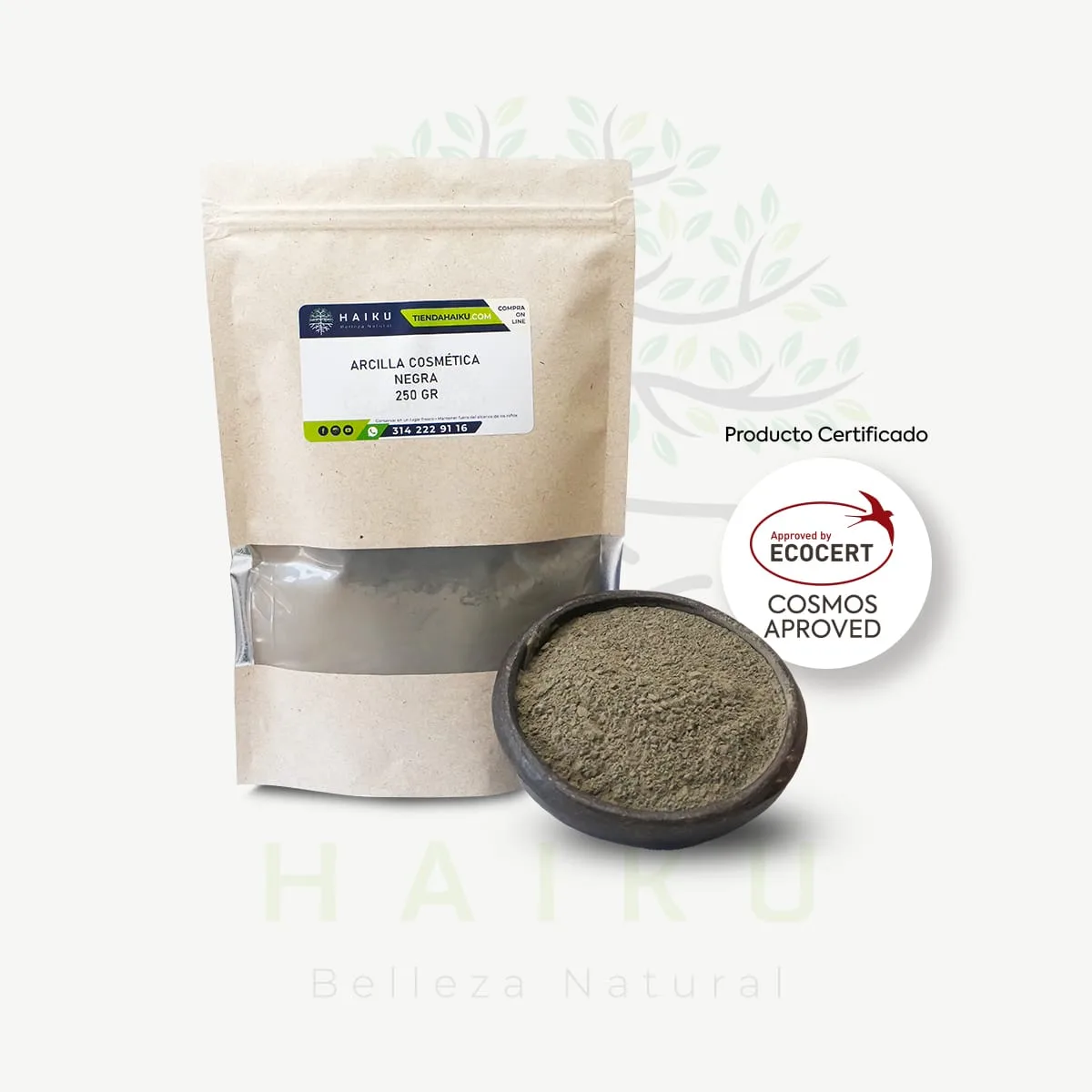 Arcilla Cosmética Negra