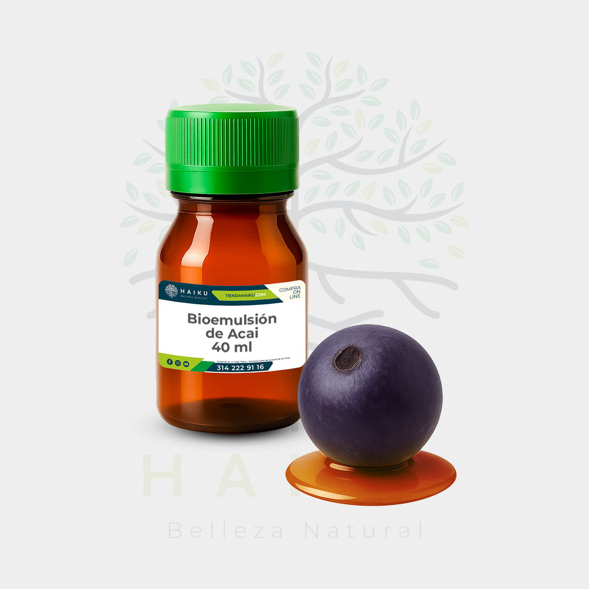 Bioemulsión de Acai